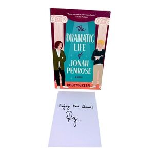 The Dramatic Life of Jonah Penrose Robyn Green Signed Paperback Novel Queer NEW